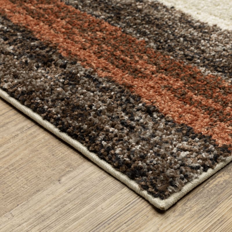 ROW Gemma Modern Color Block Multi-Colored Area Rug