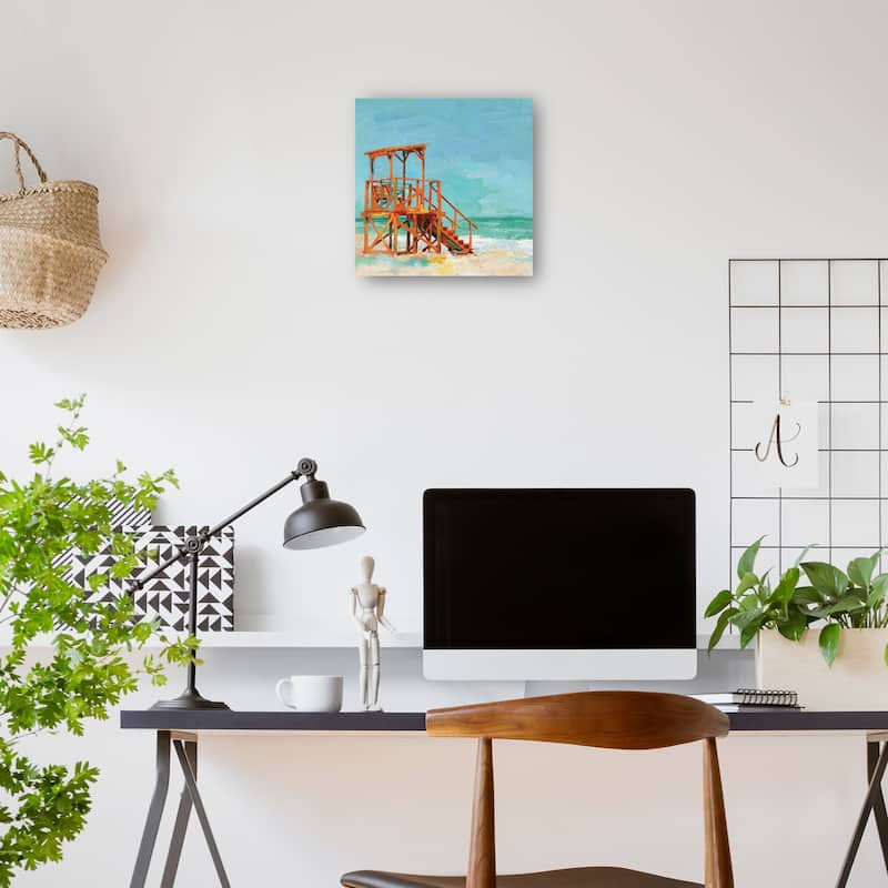 Lifeguard By Studio Arts Canvas Art Print