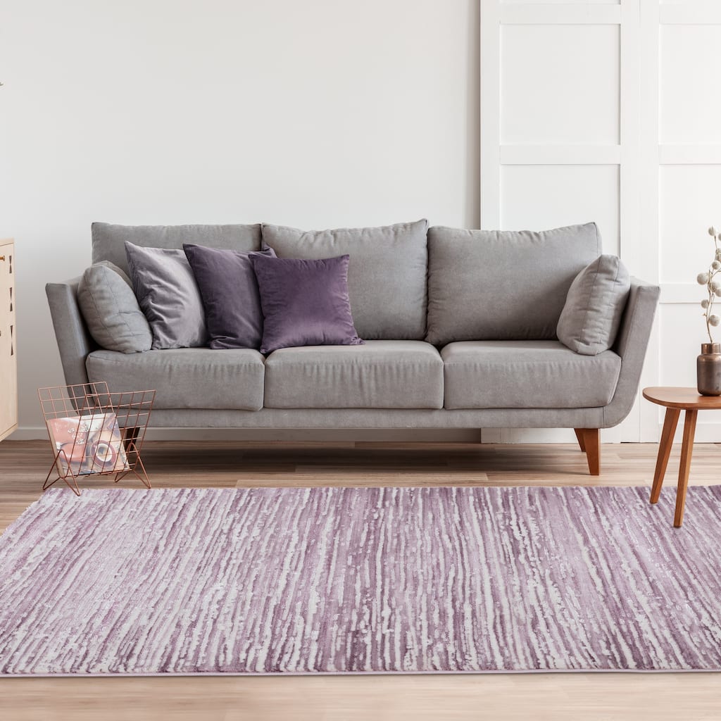 Petra Collection Abstract Area Rug