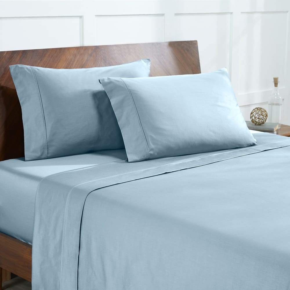 Modern Threads 400 Thread Count 100 Percent Egyptian Cotton 4-Piece Sheet Set