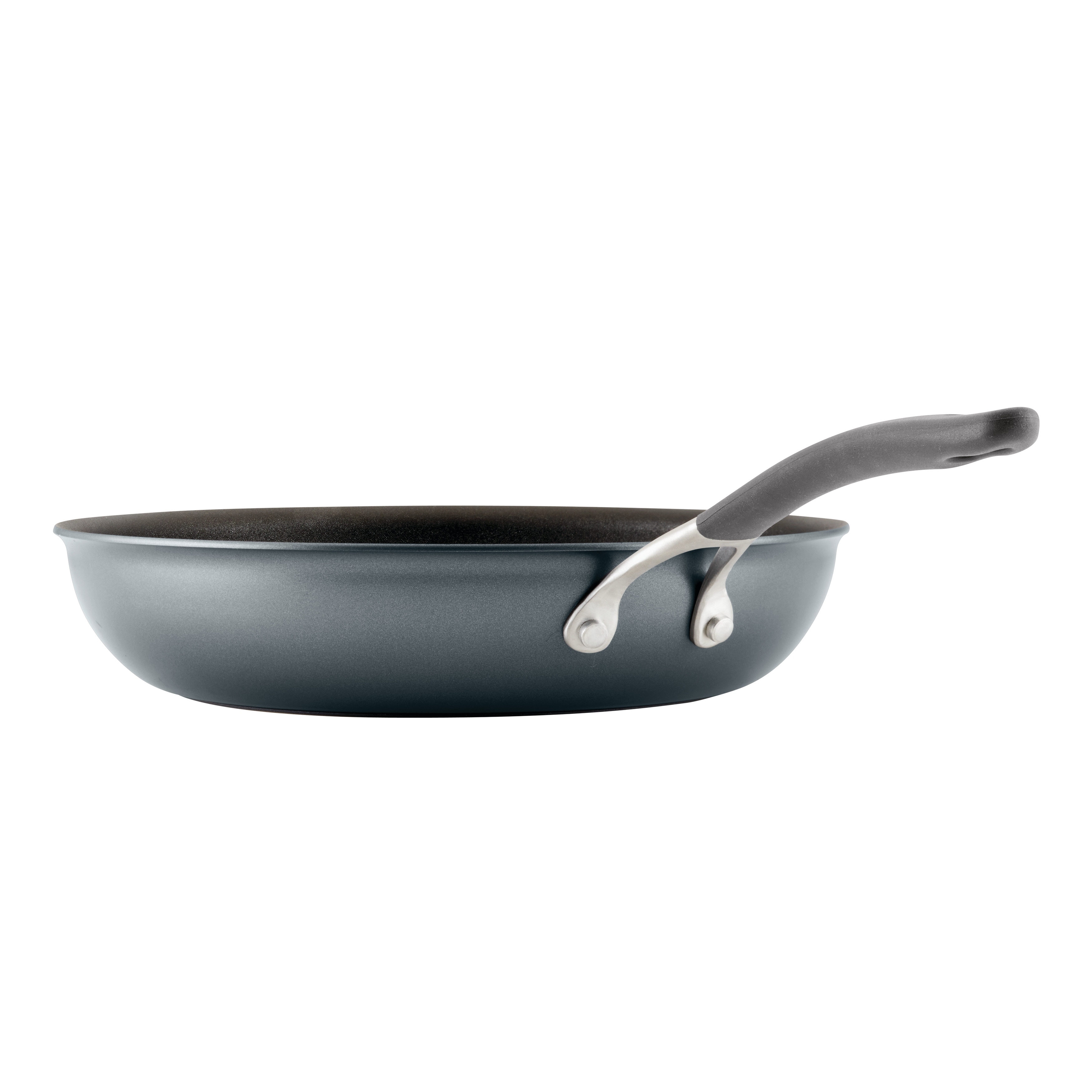Circulon A1 Series 3 qt. Aluminum Saucepan in Graphite with Lid, with Strainer