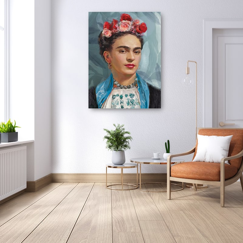 Kahlo Portrait I By Studio Arts Canvas Art Print