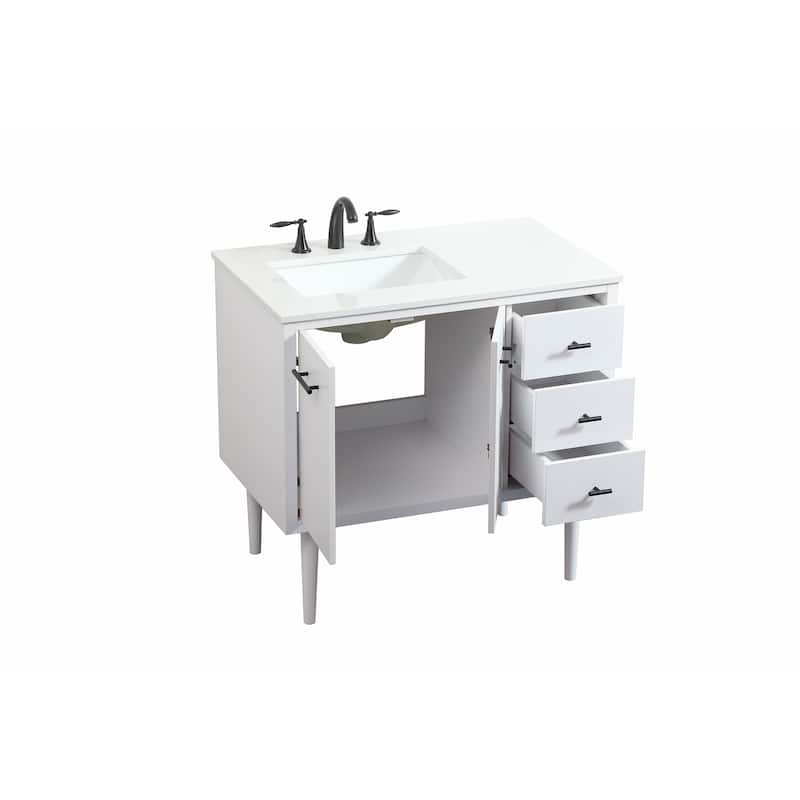 Fern 36 - 48 Inch Single Bathroom Vanity