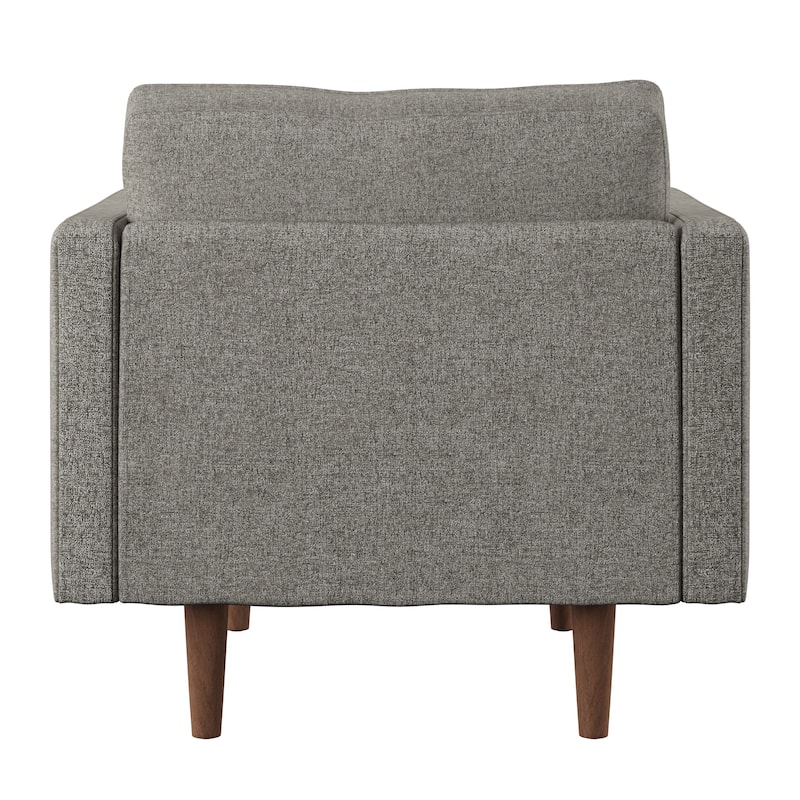 Oana Mid-Century Tapered Leg Chair with Pillows by iNSPIRE Q Modern
