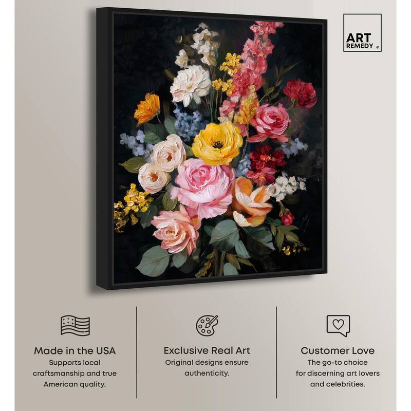 Garden Richness II Canvas by Art Remedy