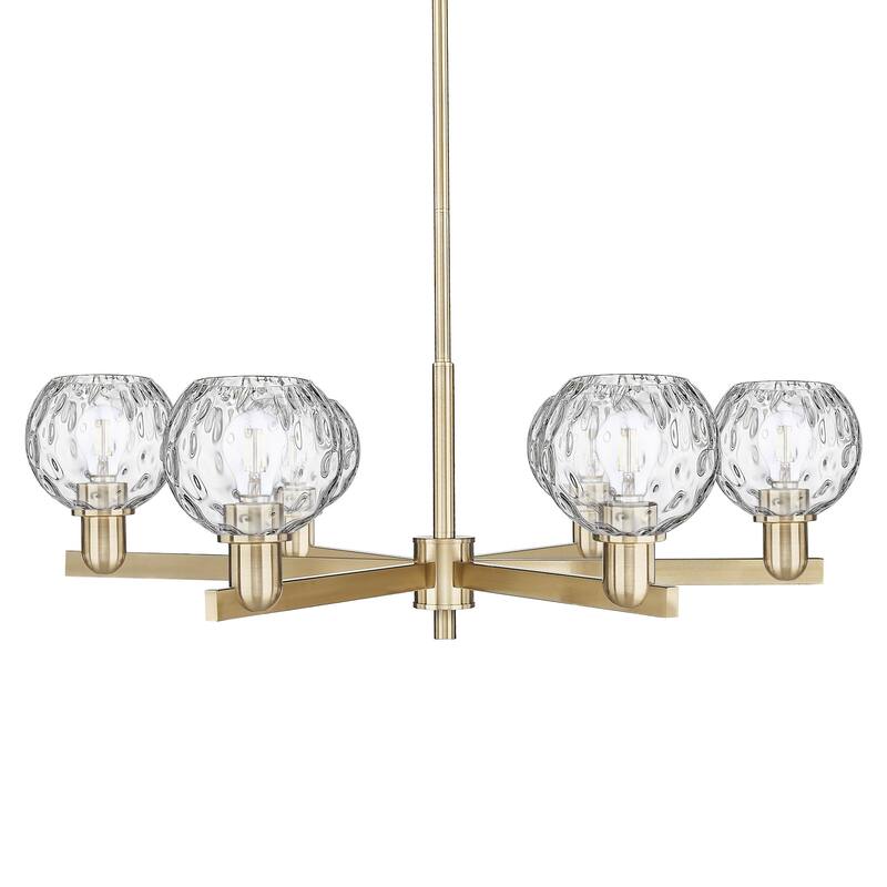 Innovations Lighting 716-6CR-10-36 Athens Water Glass Chandelier