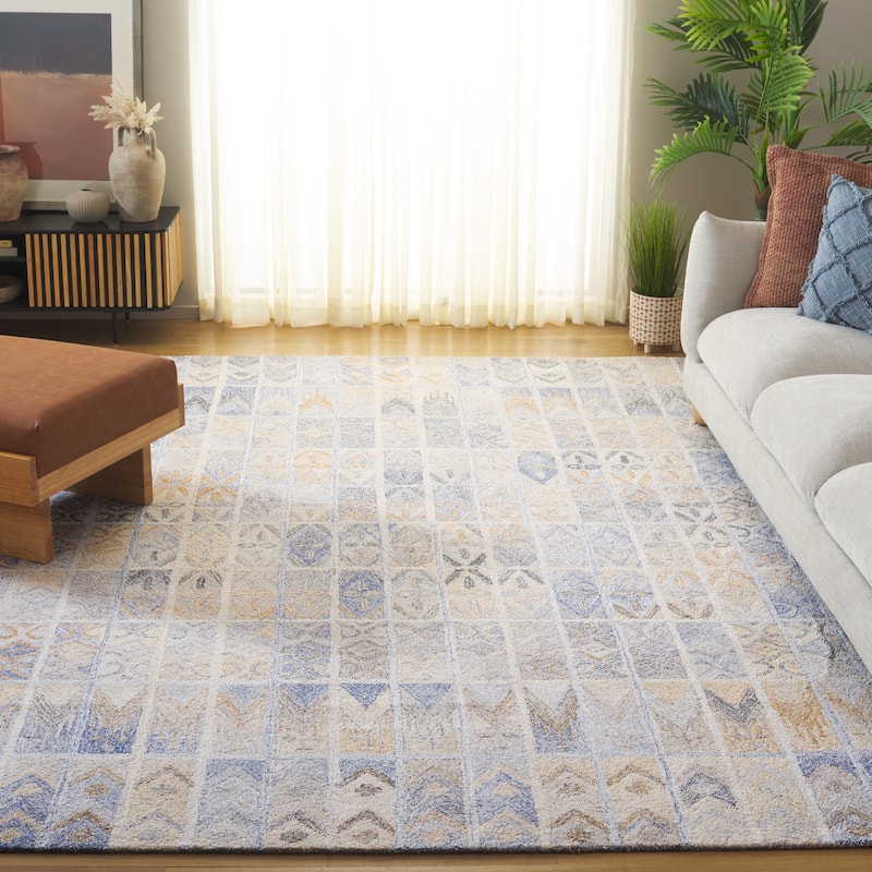 SAFAVIEH Handmade Abstract Ockeline Modern Rug