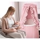 preview thumbnail 11 of 25, Empress Round Baby Bassinet with Canopy