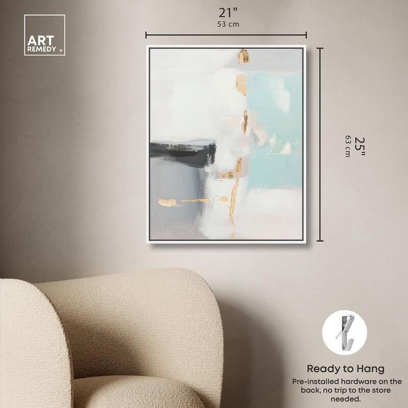 Misty Luxe II Canvas by Art Remedy