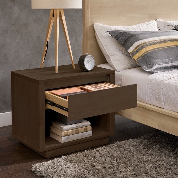 Ingleside Danish-inspired 1-Drawer Nightstand by iNSPIRE Q Modern