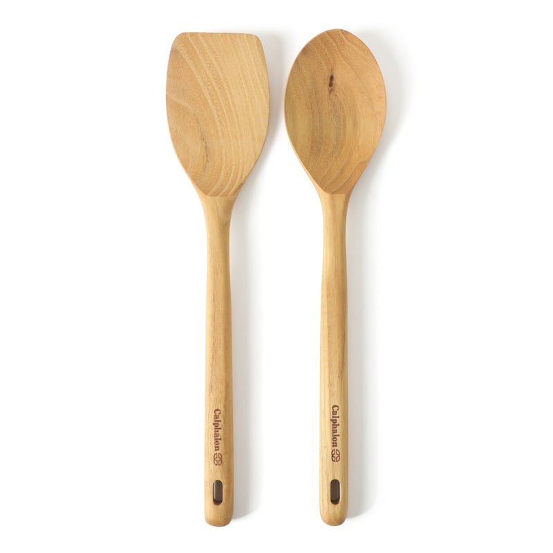 Calphalon Prime 7 Piece Sillicone and Teak Wood Kitchen Tool Set