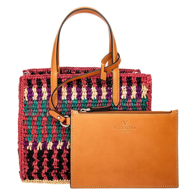 Valentino Small Signature VLogo Tote Bag