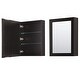 preview thumbnail 12 of 71, Daria 60 Inch Double Vanity, Cultured Marble Top, Medicine Cabinets