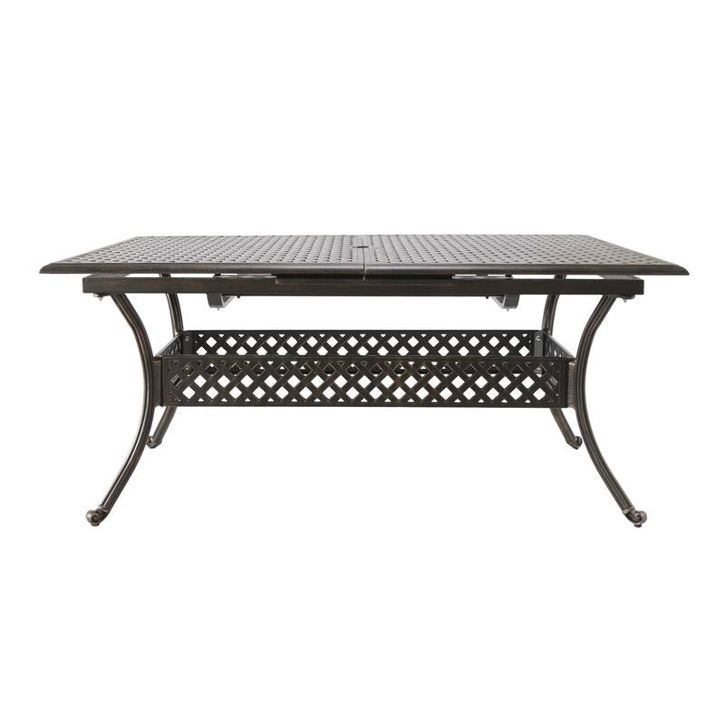 ABIGAIL CAST EXPANDABLE DINING table