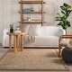 preview thumbnail 7 of 8, Nuloom Nava Casual Bordered Jute Area Rug