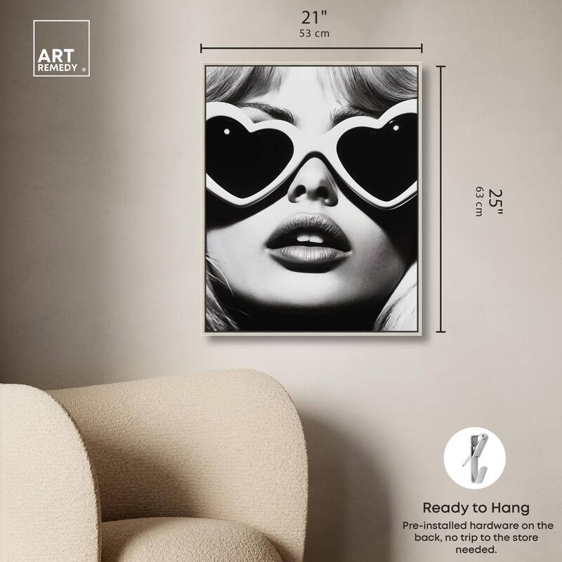 Love Through the Lens Canvas by Art Remedy