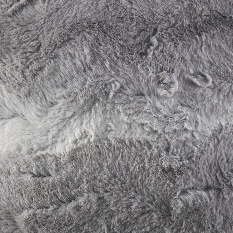 Madison Park Zuri Fax Fur Square Pillow