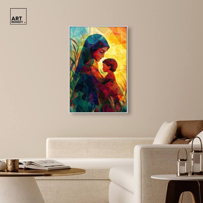 Facet of Feeling Canvas by Art Remedy