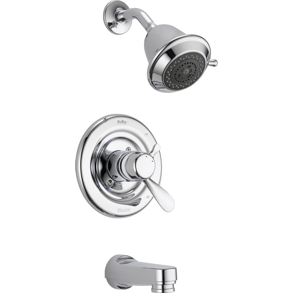 Delta T17430-SOS Classic Monitor 17 Series Dual Function Pressure Balanced Tub and Shower Trim Package with Touch Clean Shower