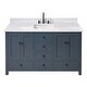 preview thumbnail 13 of 49, Altair Trento Bathroom Vanity Countertop in Aosta White Finish