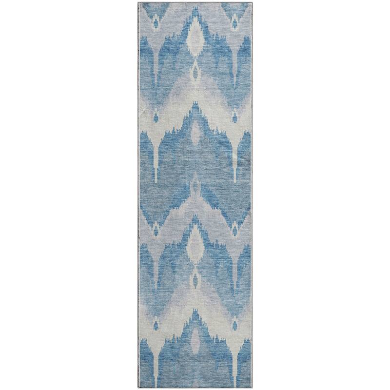 Premium Washable Super Soft Modern Ikat Mayfield Rug