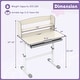 preview thumbnail 24 of 29, Costway Kids Study Desk with 7-Level Tiltable Desktop Adjustable - See Details