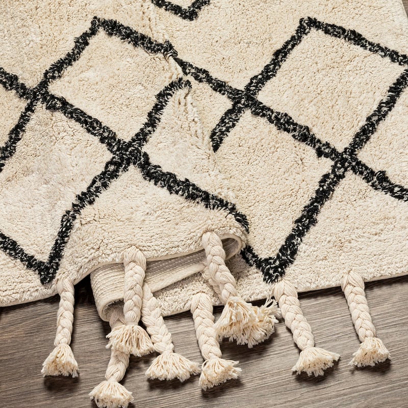 Artistic Weavers Rabat Hand Loomed Moroccan Cotton Rug