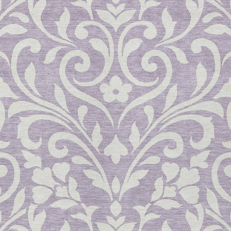 HomeRoots Floral Transitional Rectangle Outdoor Rug