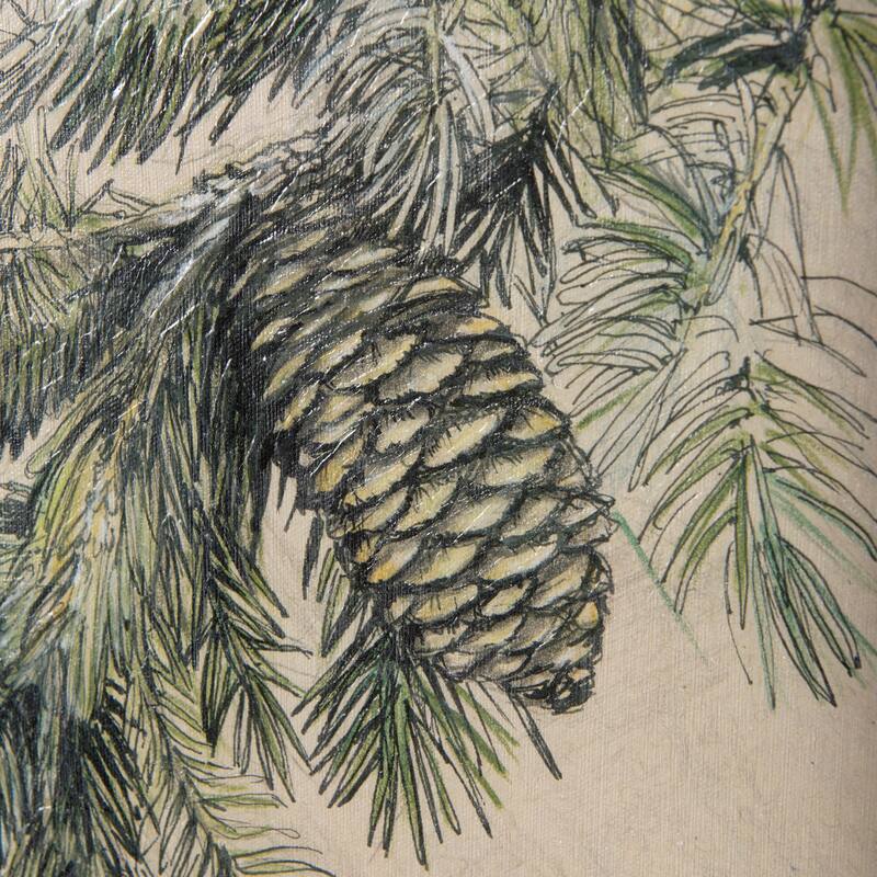 Evergreen collection IV (20 x 30) Canvas Art Print