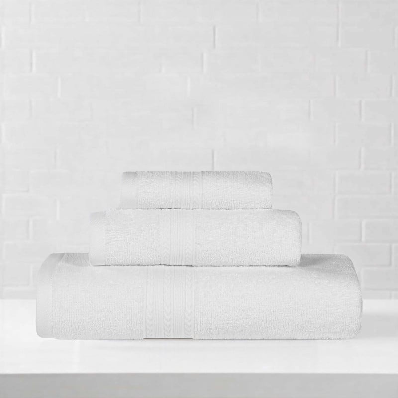 Superior Eco-Friendly Cotton 3-Piece Towel Set