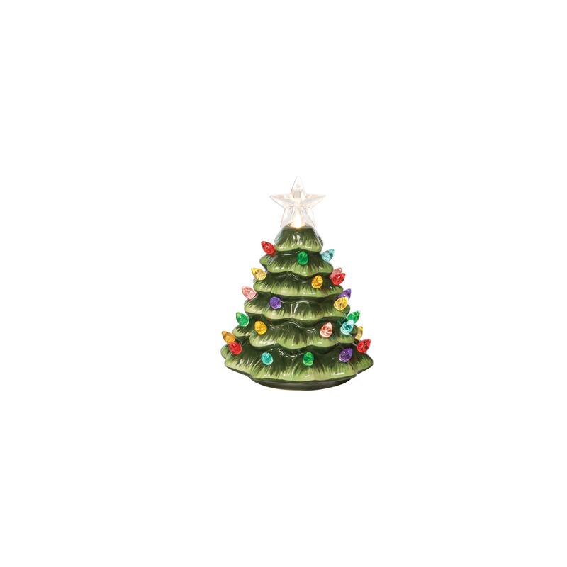 Small Christmas Tree Nightlight - Green