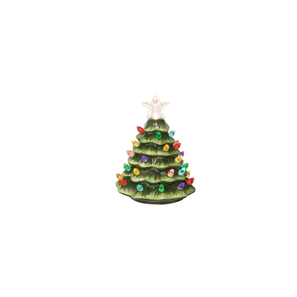 Small Christmas Tree Nightlight - Green