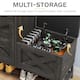Moasis Farmhouse Shoe Storage Cabinet with 2 Flip Drawers for 16 Pairs Entryway Shoe Storage with Shoe Bench