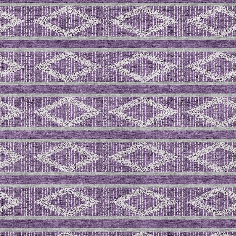 HomeRoots Geometric Transitional Rectangle Outdoor Rug