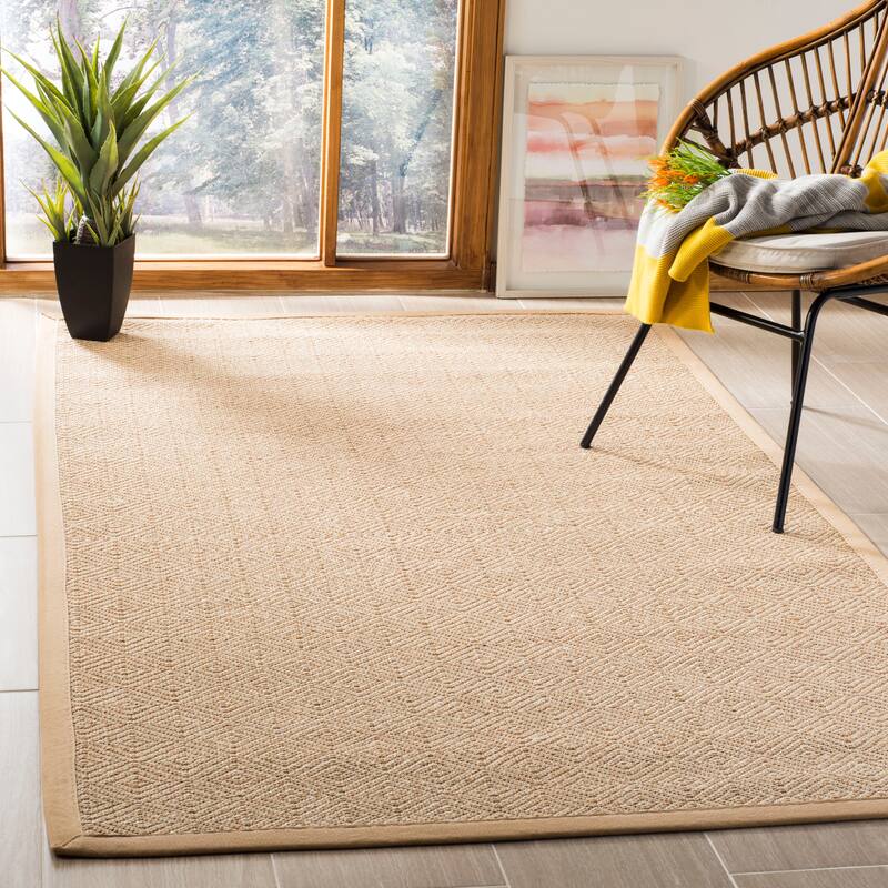 SAFAVIEH Natural Fiber Palma Jute Rug - 3' x 5' - Natural/Beige