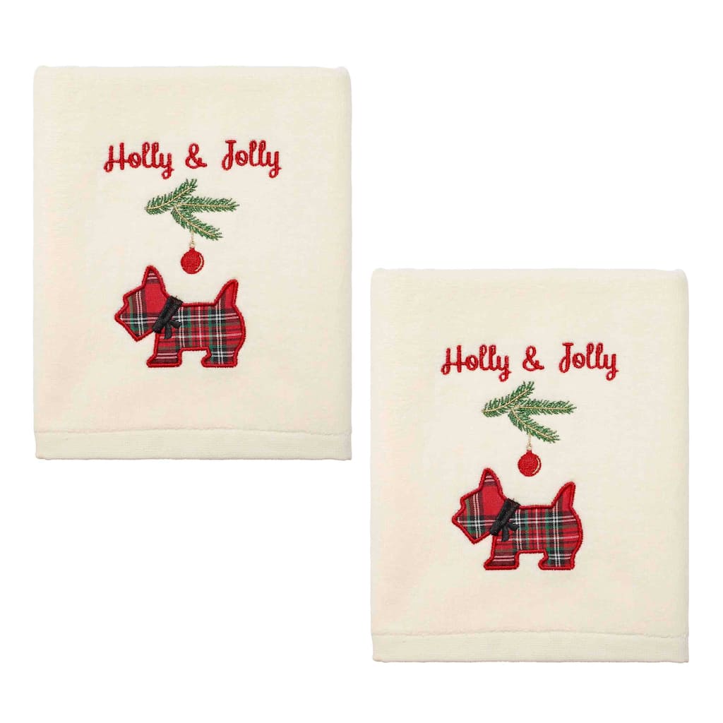 Avanti Linens Scottie 2-Pack Hand Towel Set - Hand Towel 2pk Set