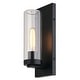 preview thumbnail 1 of 9, Vaxcel Lighting T0719 Grantley 13" Tall Wall Sconce Matte Black