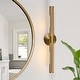 preview thumbnail 17 of 16, 2-Light Modern Linear Dimmable Vanity Light Wall Sconce