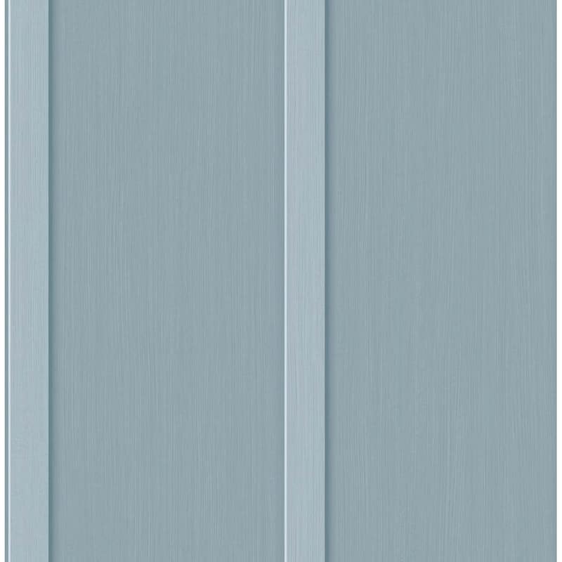 NextWall Faux Board & Batten Peel and Stick Wallpaper - 20.5 in. W x 18 ft. L - Light Blue