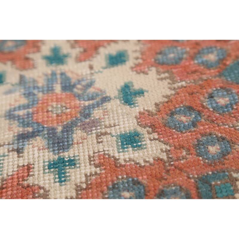 Hand Knotted Oriental 100% Wool Carpet Traditional Medallion Brown Tabriz Area Rug - 4' 9'' X 3' 0''