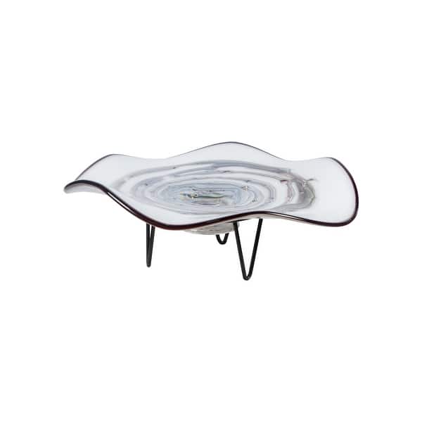 slide 2 of 5, Dale Tiffany Cavalier Art Glass Bowl With Stand