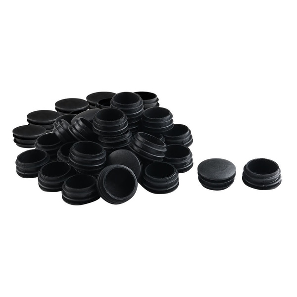 1 1/2" 38mm OD Plastic Round Tube Insert Protector 50pcs, 1.38"-1.46" Inner Dia