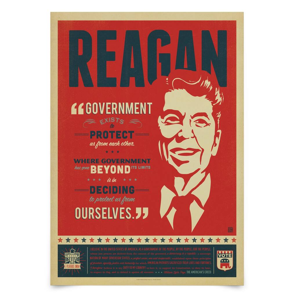 Presidents by Anderson Design Group Poster Art Print - Americanflat - 16" x 20"