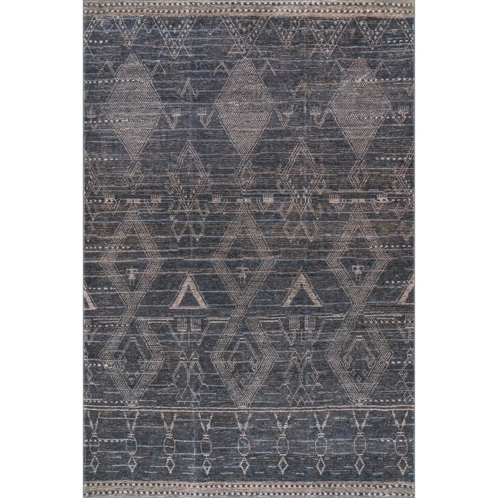 Nuloom Avielle Abstract Handmade Wool Area Rug