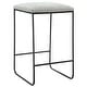 preview thumbnail 3 of 4, Martha Stewart Hastings Grey/ Black Counter Stool