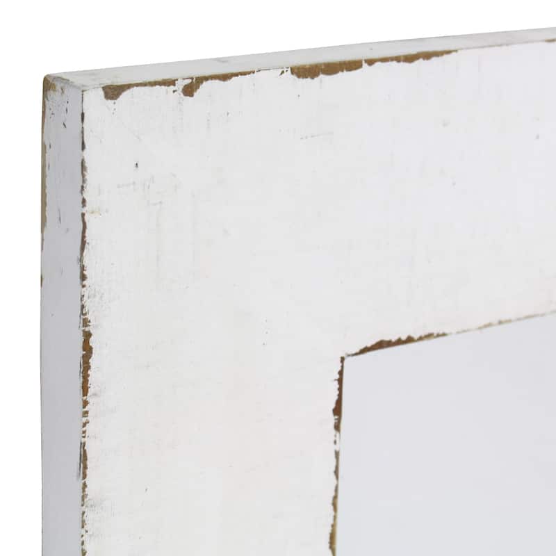 Morris Wall Mirror - White 36 x 24 - 36"h x 24"w x 1"d