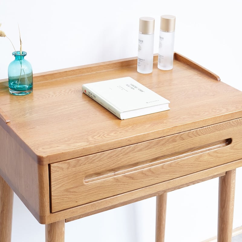 24 inches Solid Wood Table Desk with Storage Drawer