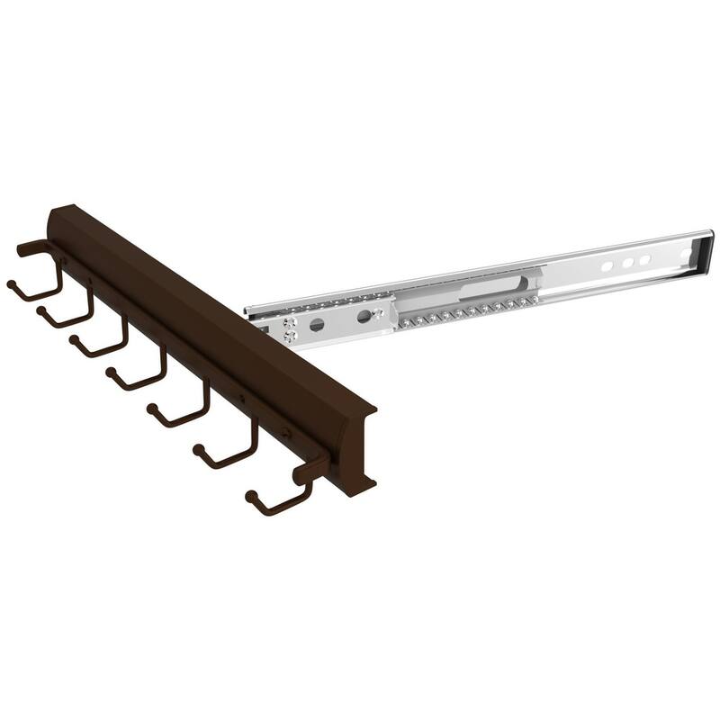 Rev-A-Shelf Sidelines 13-11/16 Inch Pull Out Belt Rack