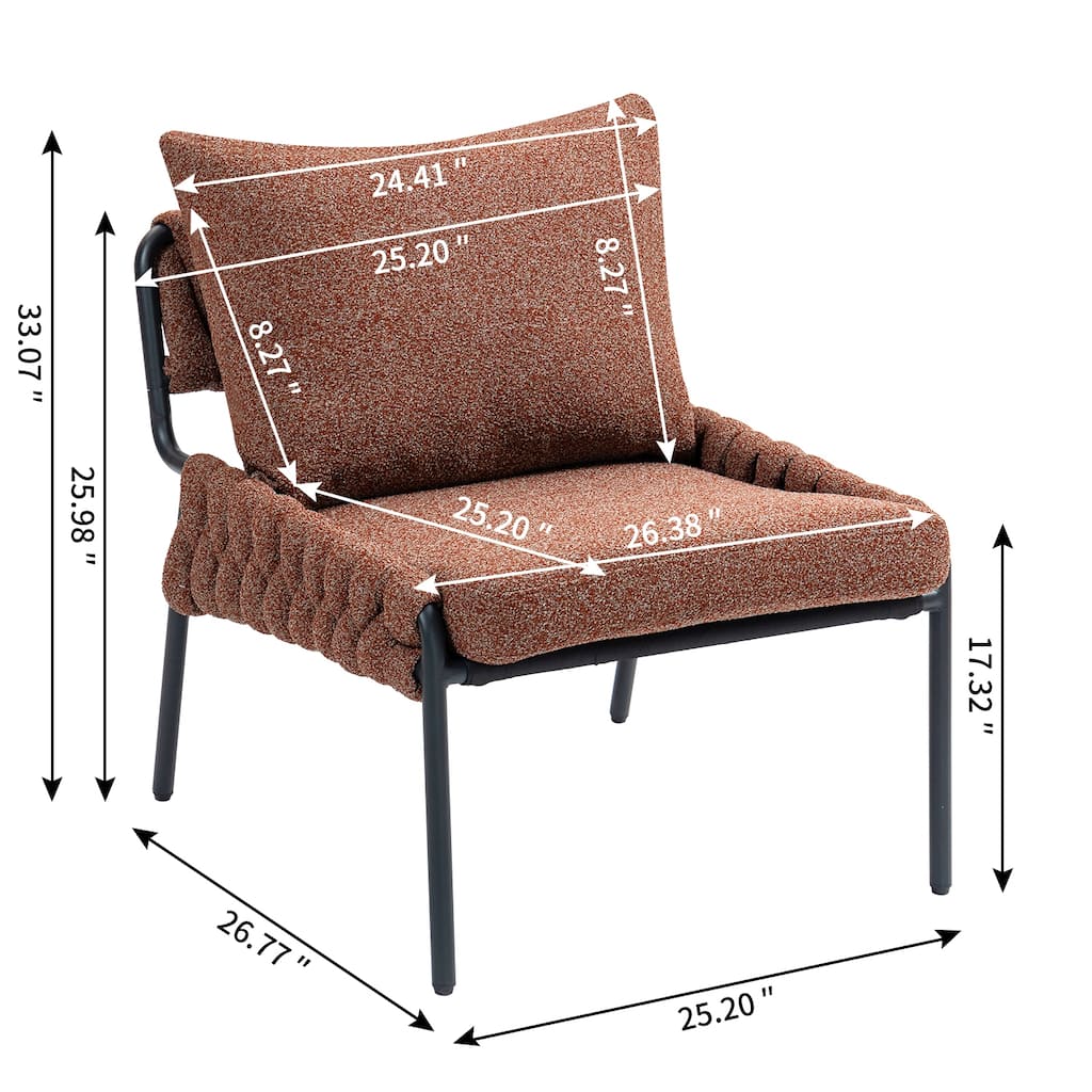 Upholstery Accent Lounge Chair