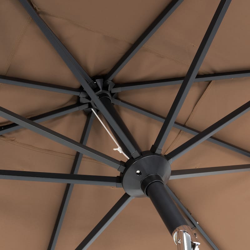 VredHom 9x5 Ft Outdoor Rectangular Market Umbrella